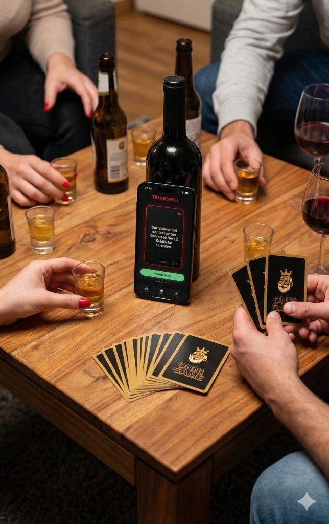 Trinkspiel mit der Crew